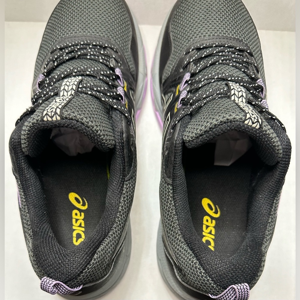 Asics Gel Venture 8 1012A708 Black/Purple Athletic Sneakers Women’s US Size 11 - Picture 6 of 13